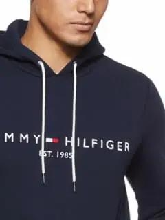 Tommy Hilfiger puuvillane kapuutsiga dressipluus — mugav ja – pakend ja tarvikud