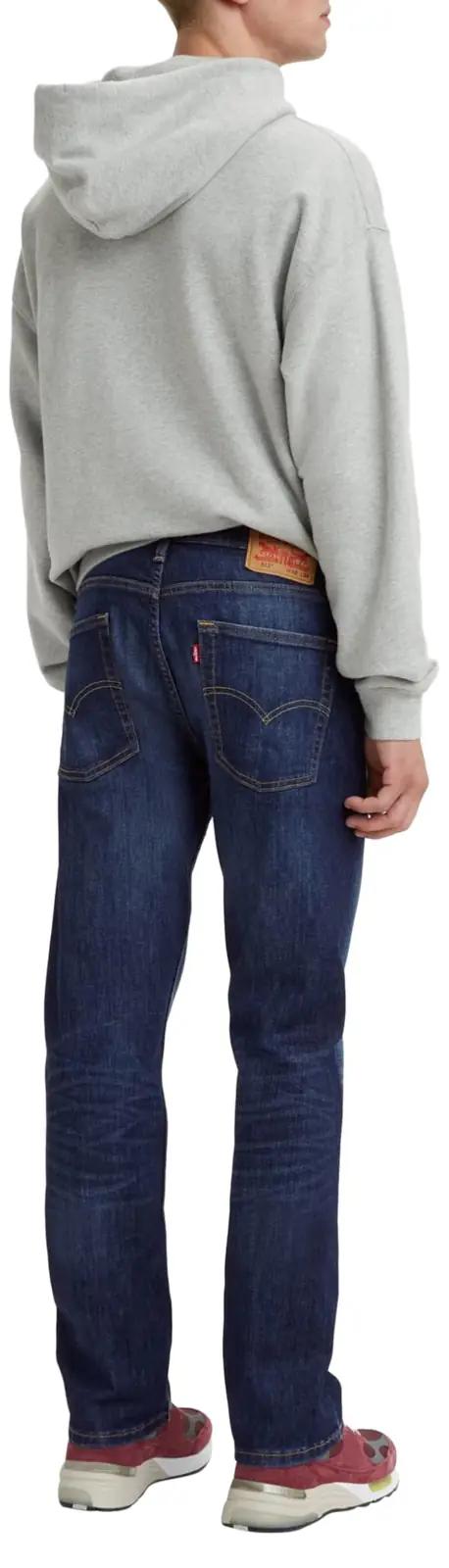 Levi’s mugavad slim-straight teksad — puuvillane istuvus – pakend ja tarvikud