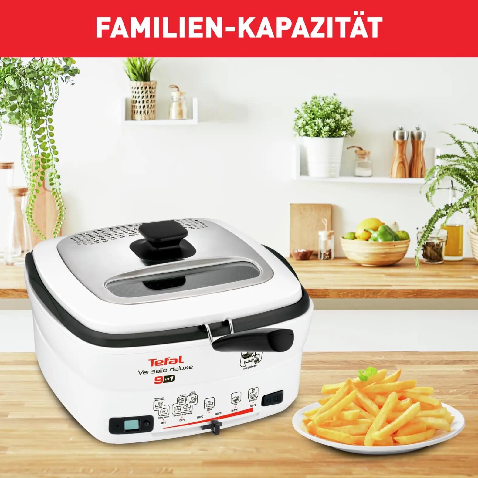 Tefal vastupidav mitmeotstarbeline fritüür – Deluxe 9in1 – kasutusnäide