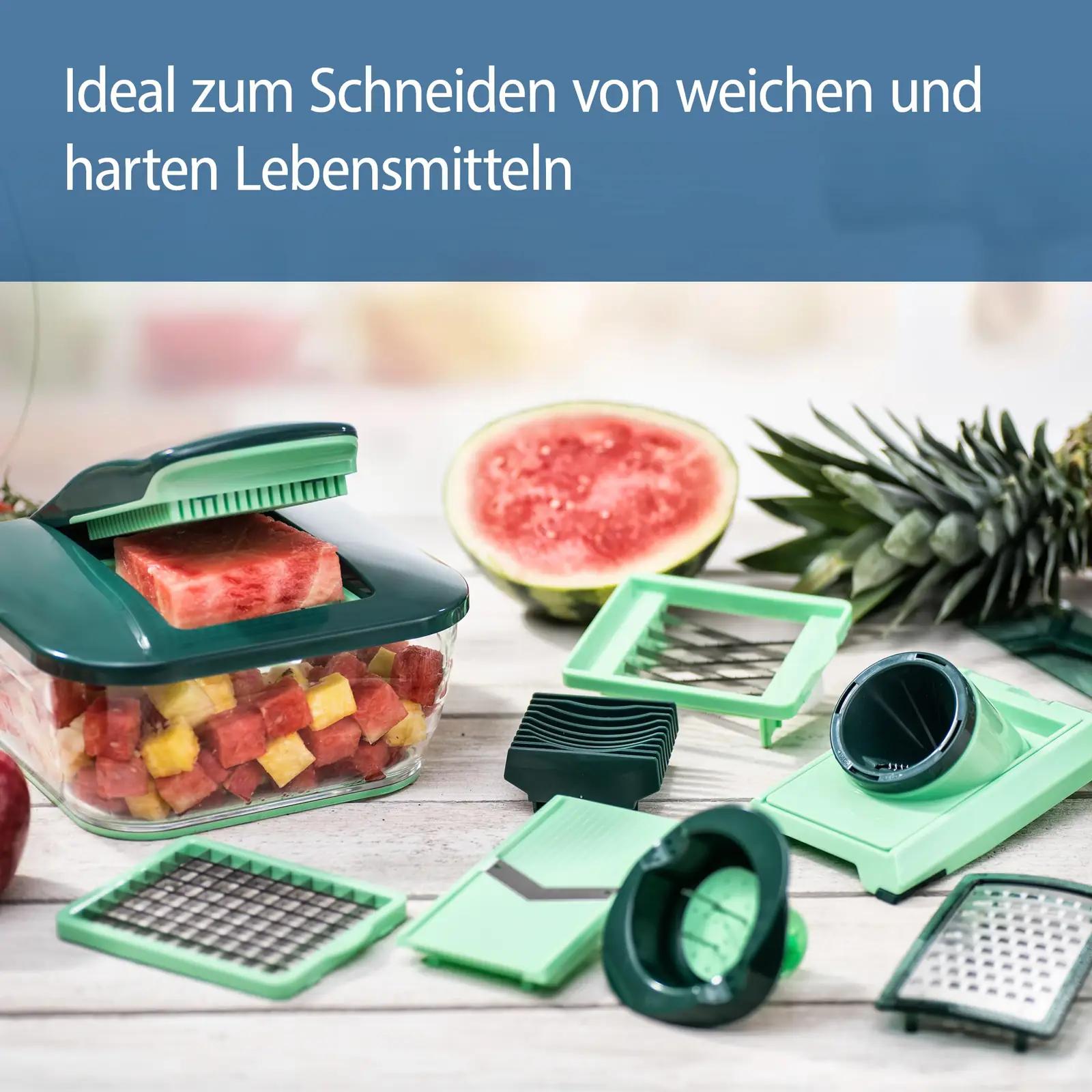 Genius roostevaba köögiriist – mitmeotstarbeline Nicer Dicer – detailne vaade