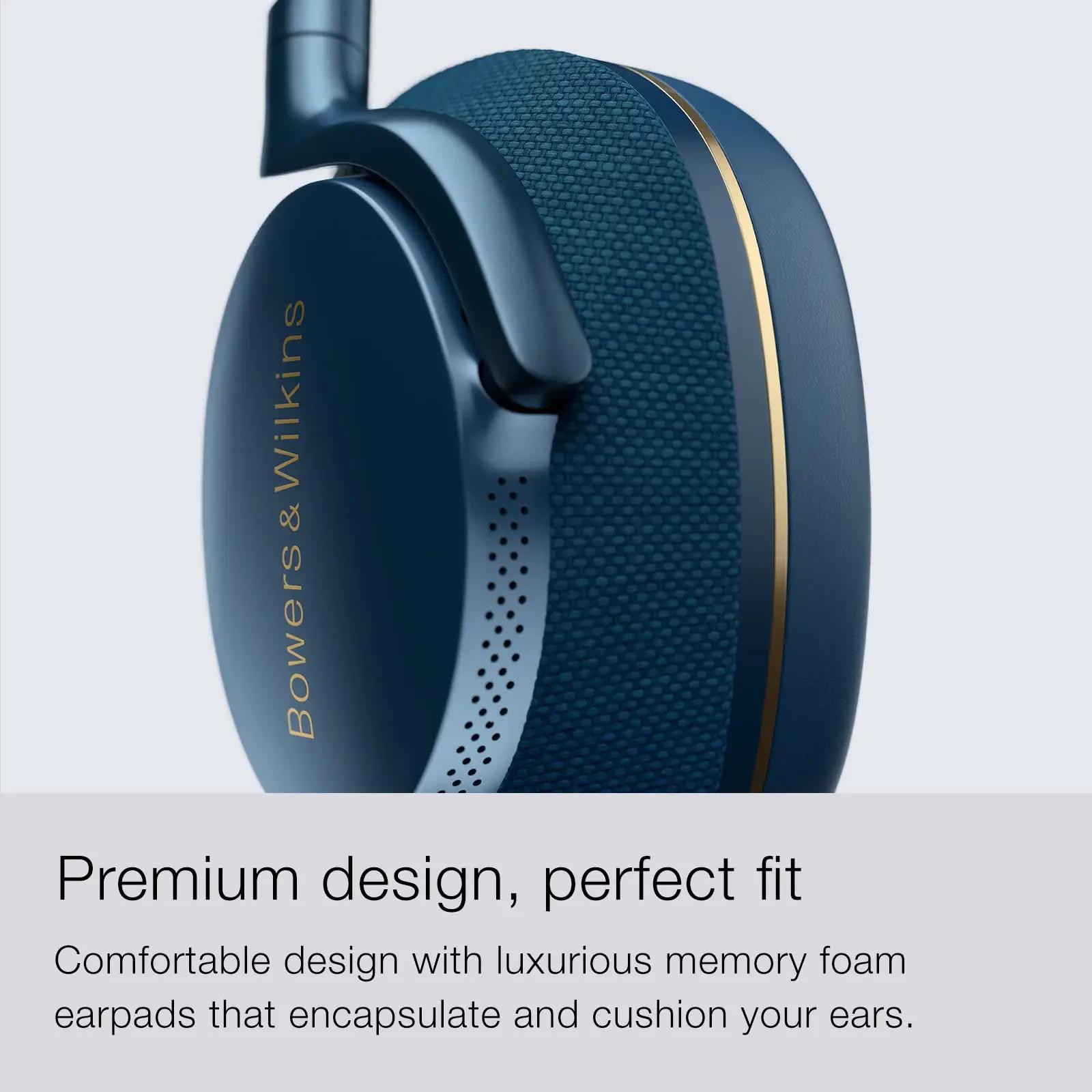 Bowers & Wilkins PX7 S2 pehme kunstnahast mürasummutusega – lisavaade