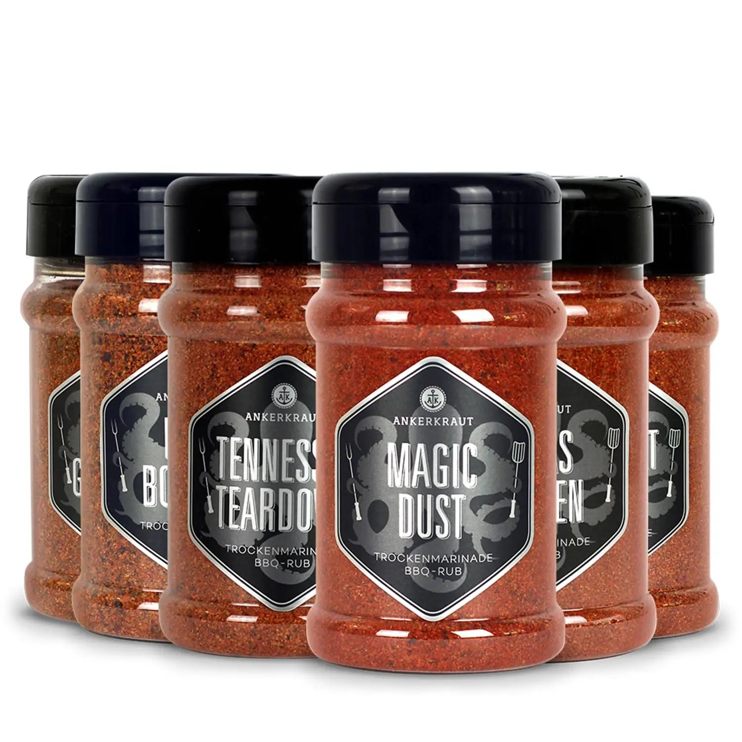 Ankerkraut maitsev BBQ-rub komplekt — ideaalne grillikingitus – detailne vaade