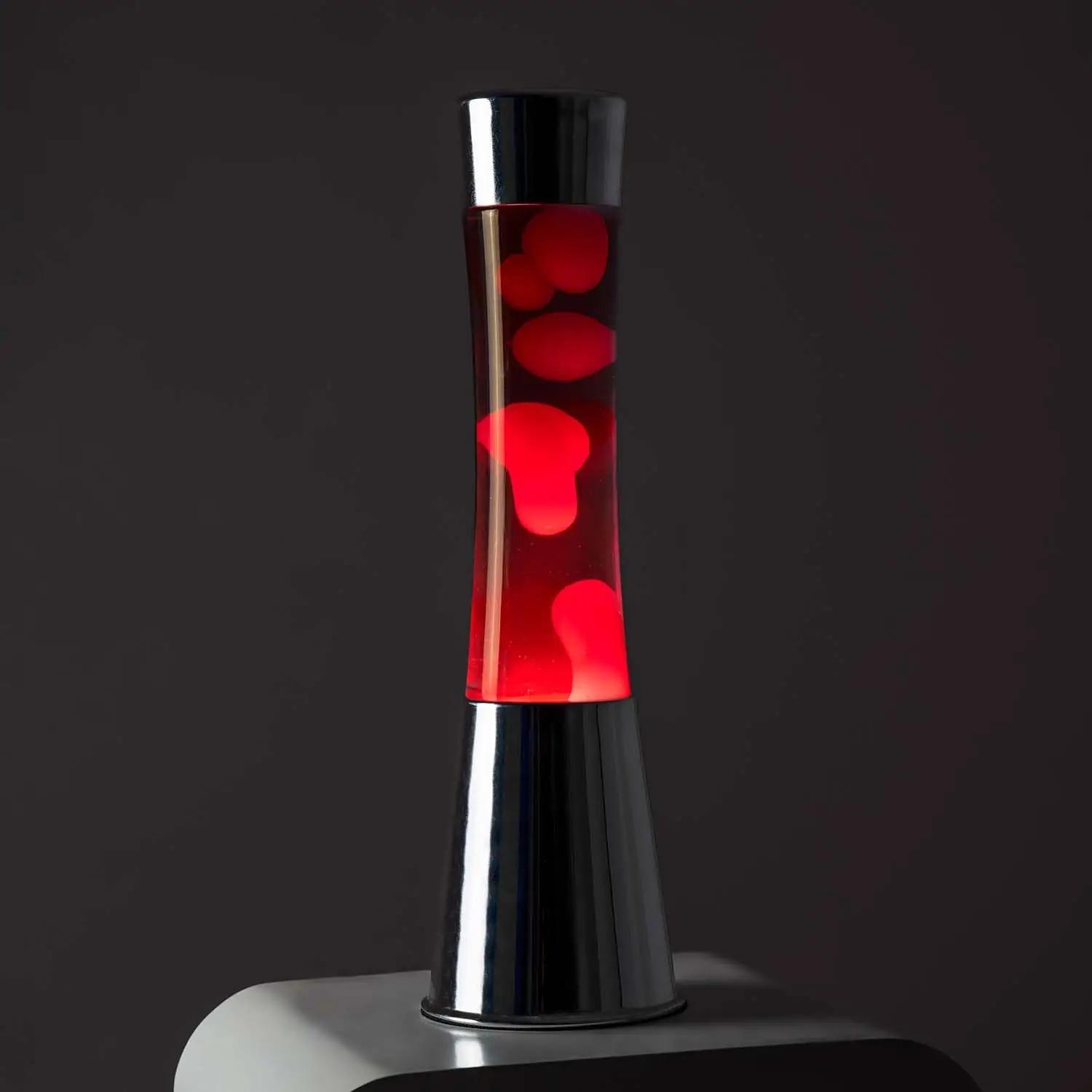 FISURA elegantsne lava-lamp punase lavaga — dekoratiivne – pilt 7