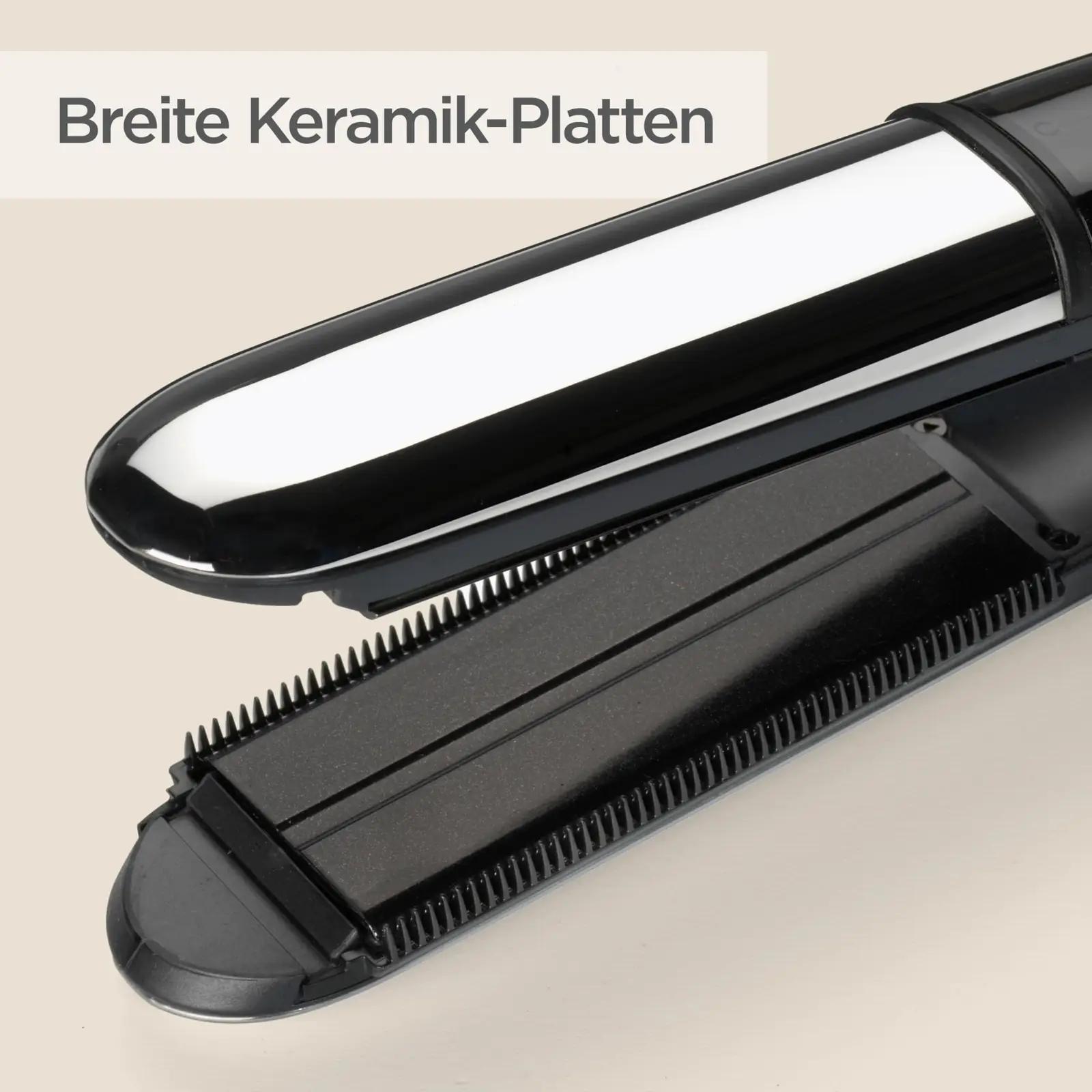 BaByliss keramiline auru-sirgendaja — mitmekülgne juuste hooldus – kasutusnäide