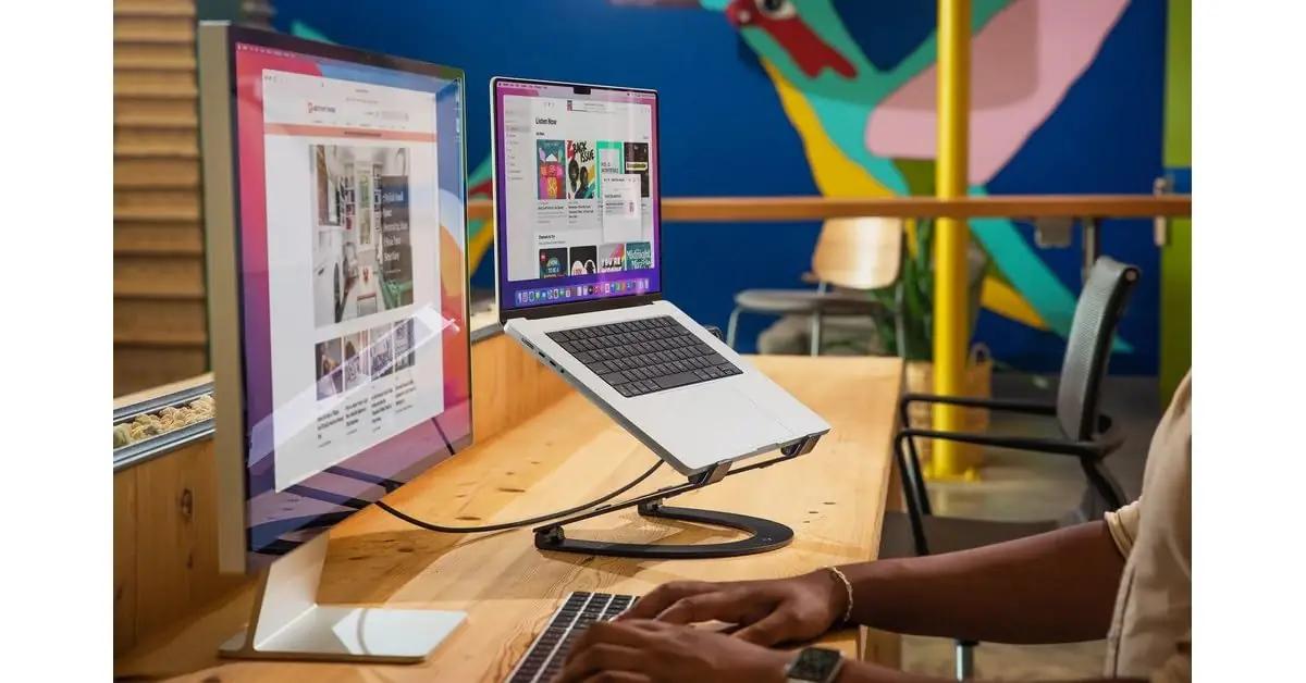 Twelve South kerge alumiiniumist sülearvuti alus – lisavaade