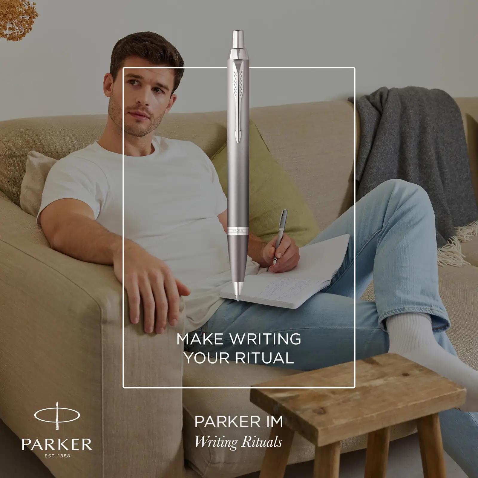 PARKER elegantne metallist kirjapliiats — sobib kingituseks – pakend ja tarvikud
