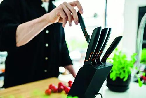 Fiskars disainitud nuga hoidja koos 5 noaga – kestev pärn – pilt 15