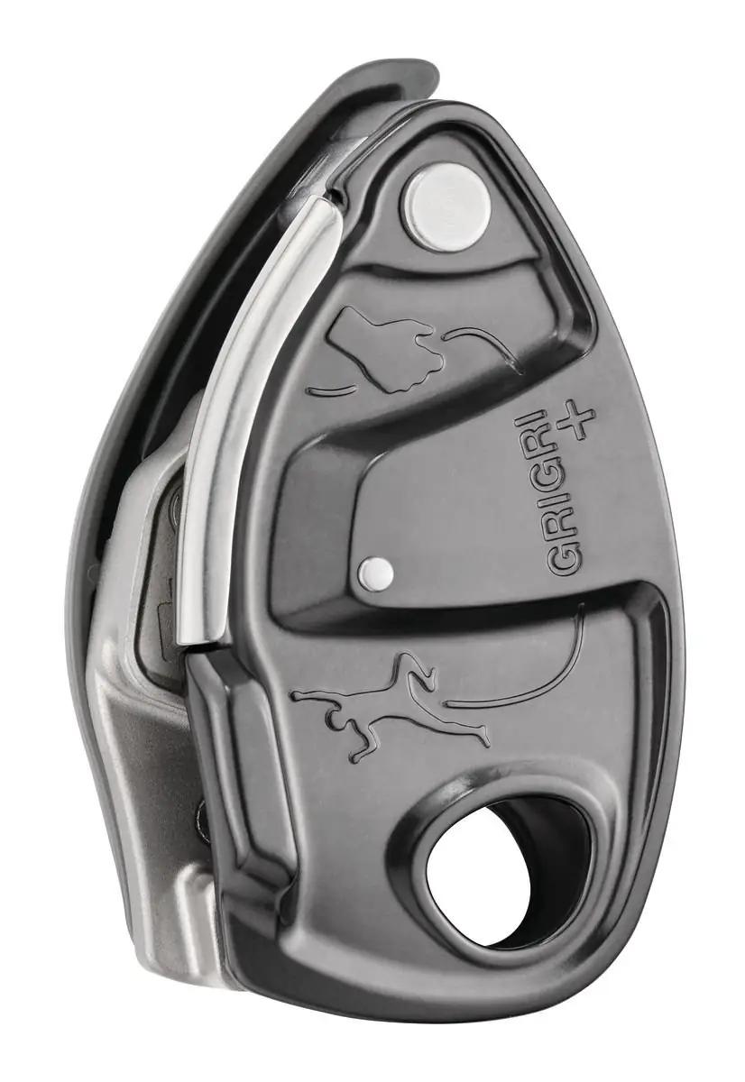 PETZL turvakinnitusega Grigri+ alumiiniumist laskumisahi
