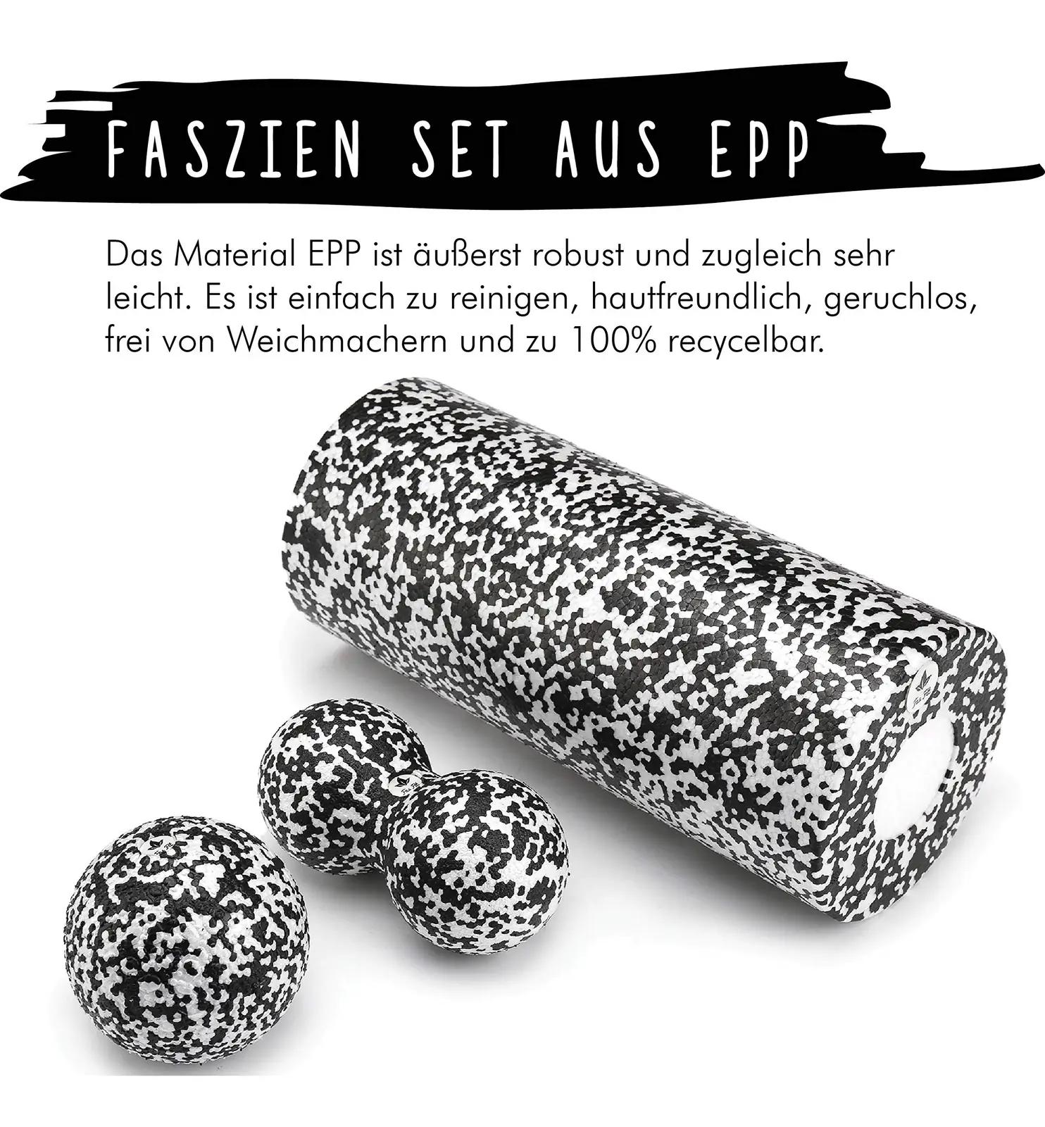 Fas Fit kvaliteetne foam roller komplekt treeninguks ja – pilt 6