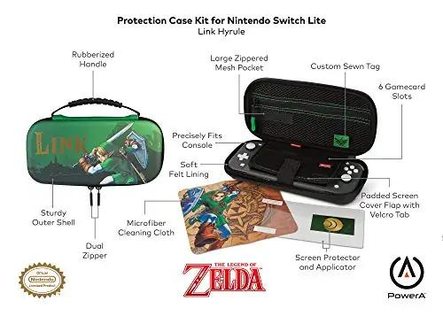 PowerA pehme mikrofibrist kaitsekott Nintendo Switchile – pilt 9