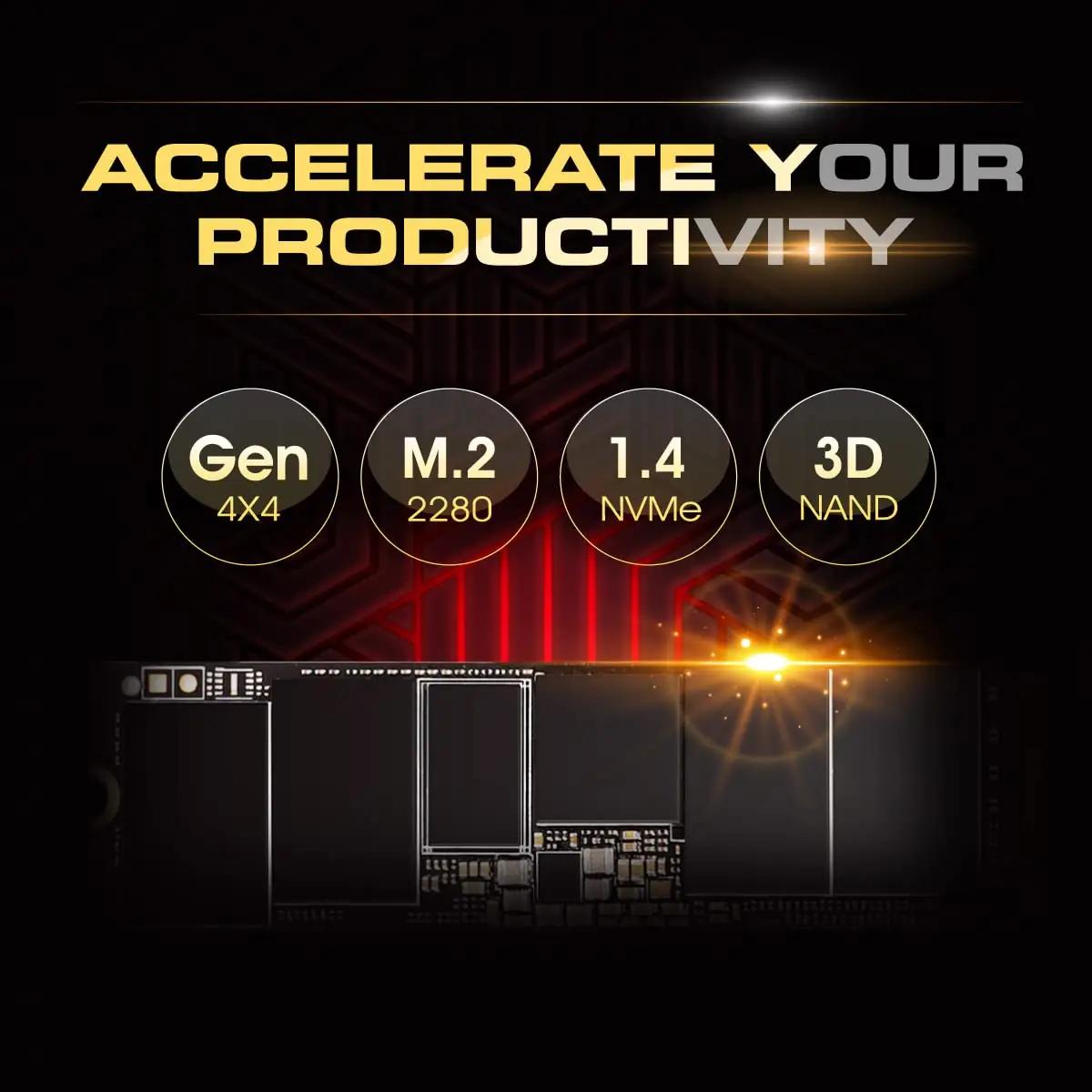 SP Silicon Power kiire 2TB NVMe SSD — suur salvestus ja kiirus – pakend ja tarvikud