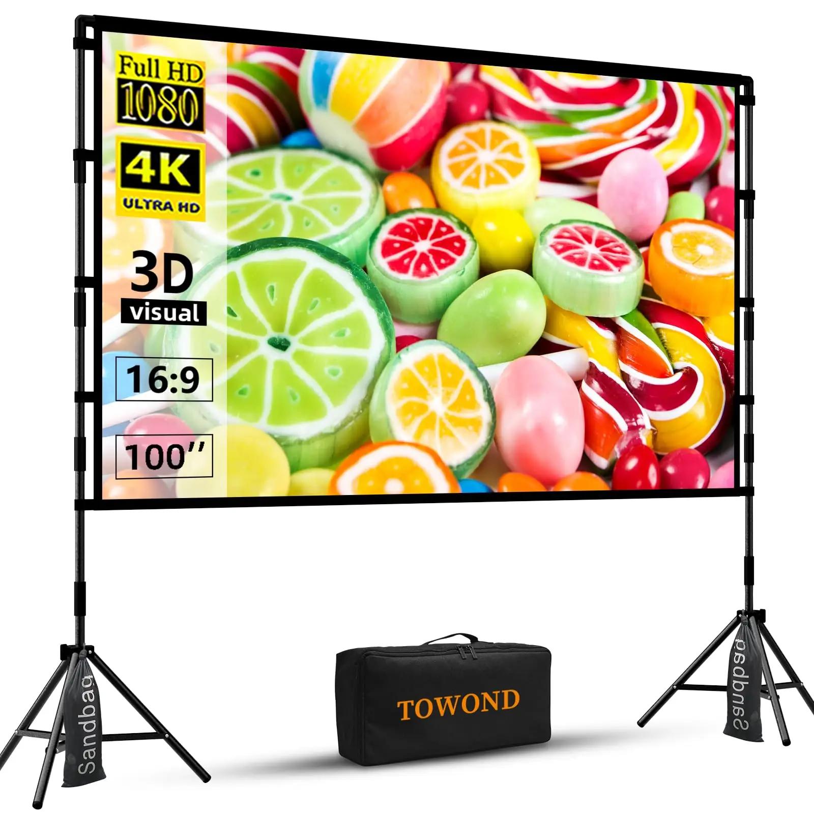 TOWOND 100 inch projektorilisatarvikud – toote esivaade