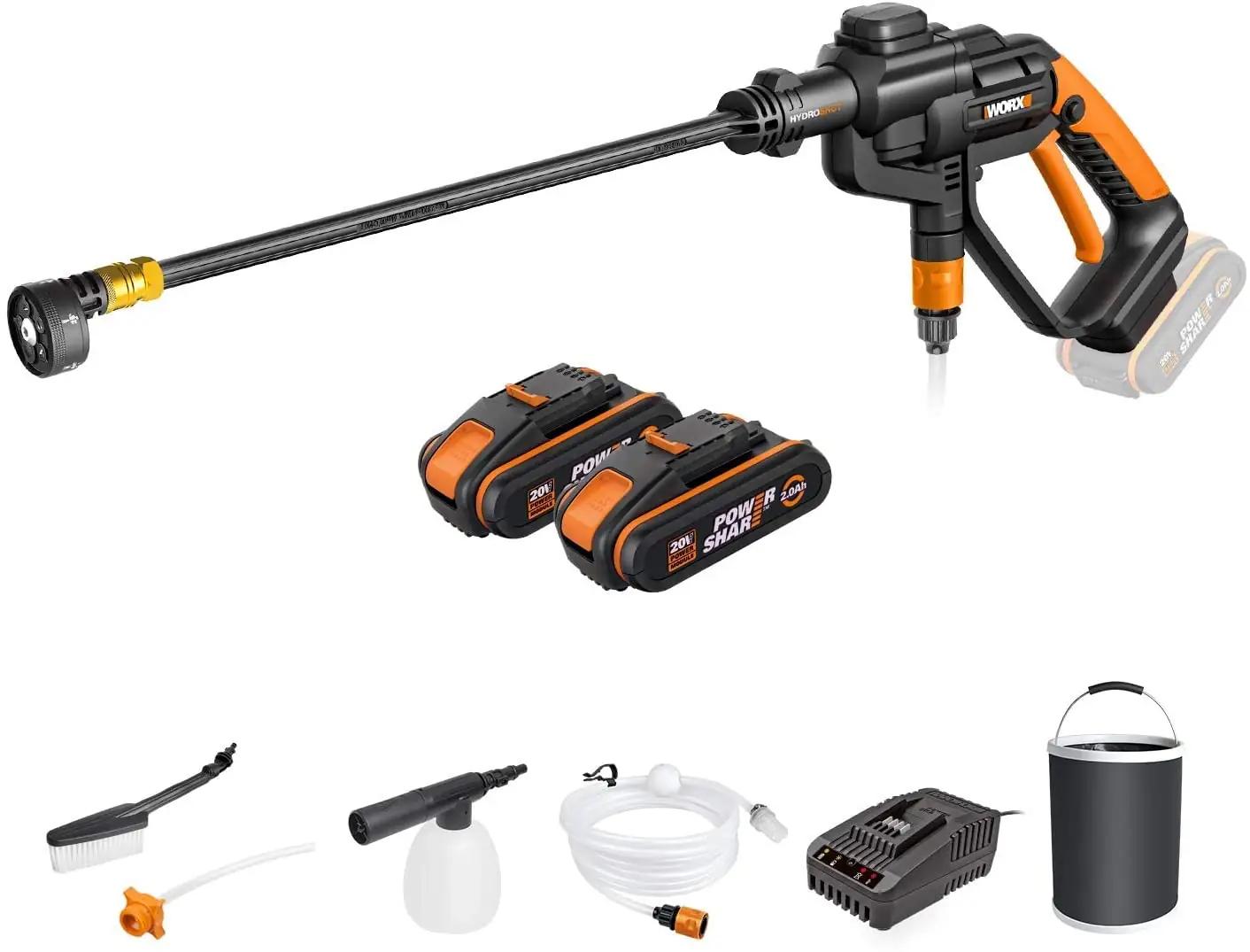 WORX aku survepesur Hydroshot – kerge ja mitmekülgne puhastus