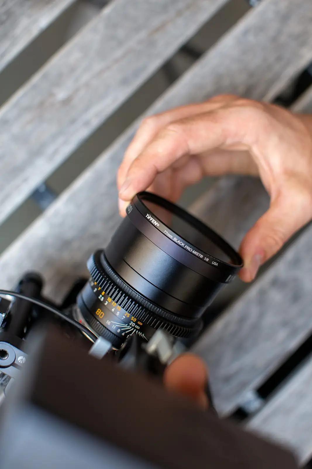 Tiffen professionaalne 67mm Black Pro-Mist filter — pehmendus ja – kasutusnäide