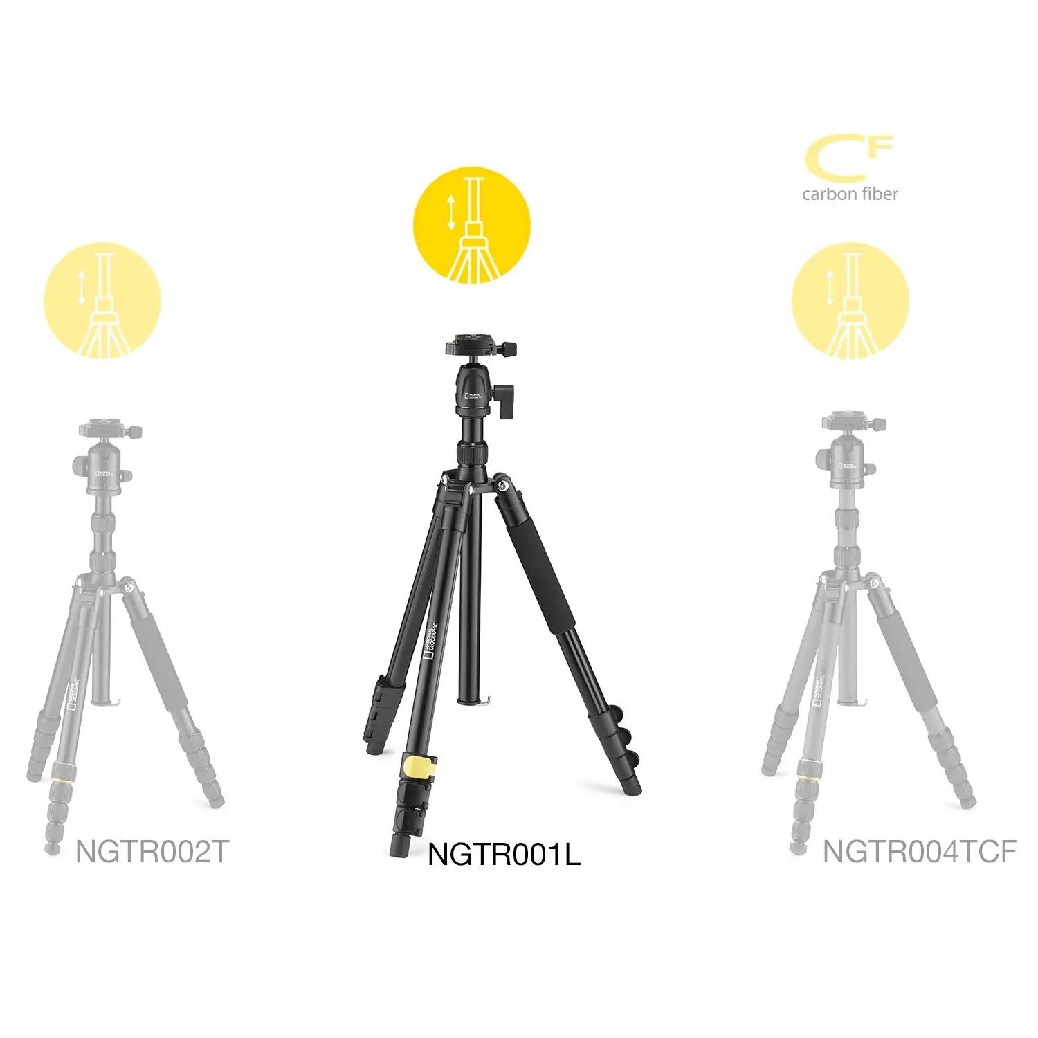 National Geographic kerge alumiiniumreisistatiiv koos üksjalaga – pilt 6
