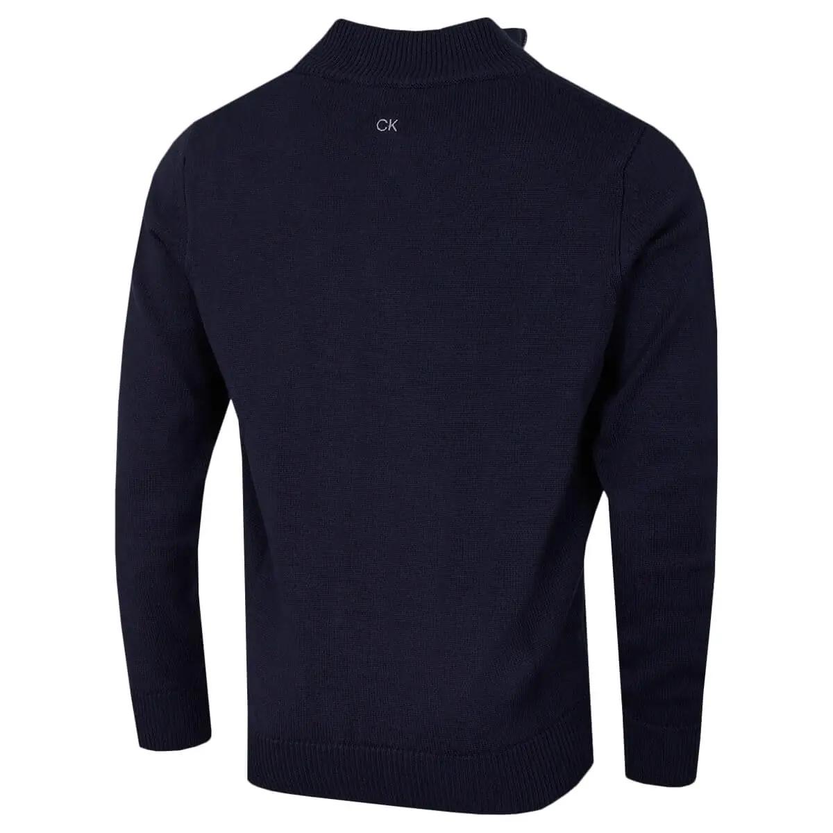 Calvin Klein puuvillane golfipullover – mugav ja stiilne – detailne vaade