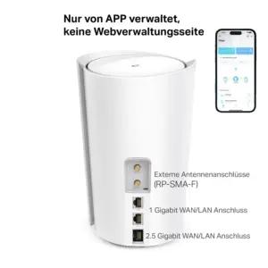 TP-Link Deco X3000-5G(1-pack) arvutid ja tarvikud – detailne lähivaade