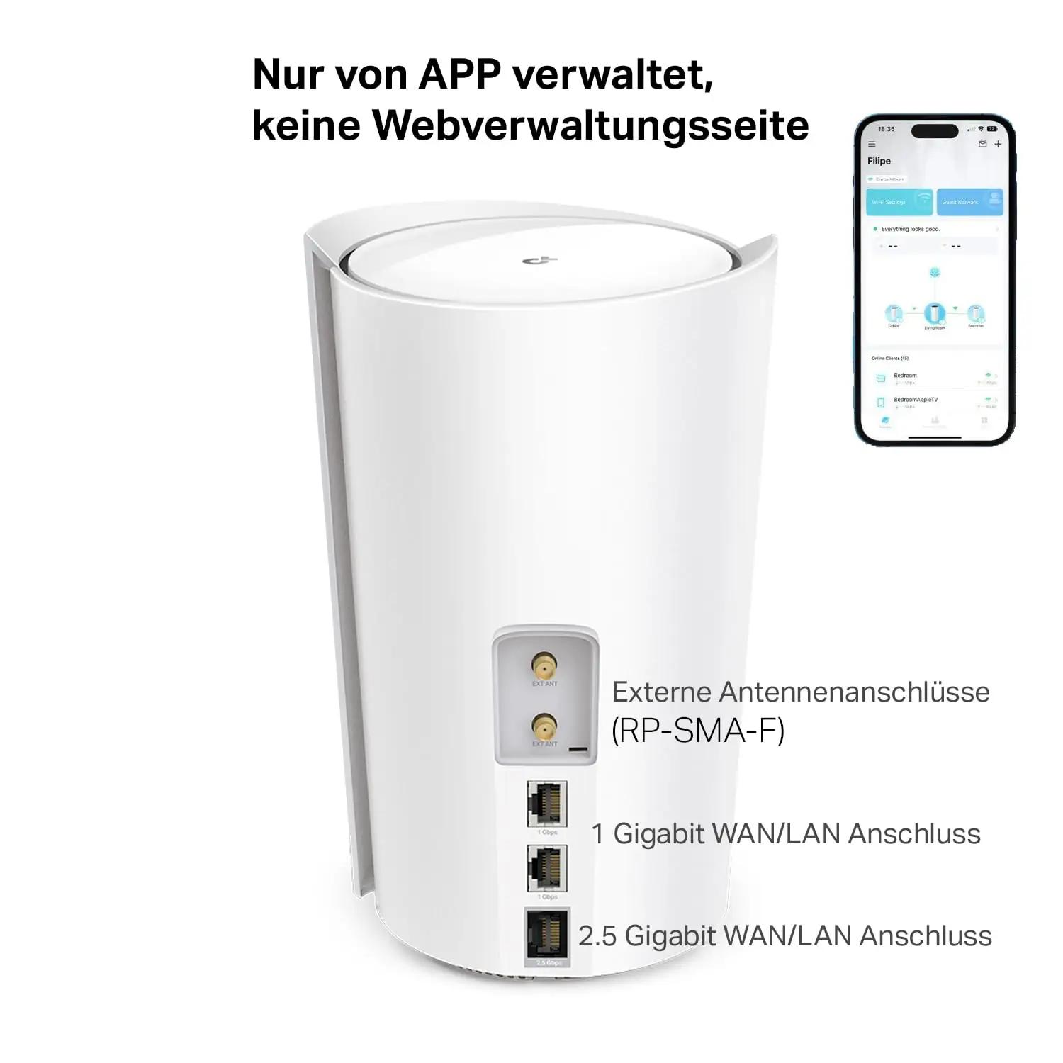 TP-Link Deco X3000-5G võimas Wi-Fi 6 koduruuter – detailne vaade