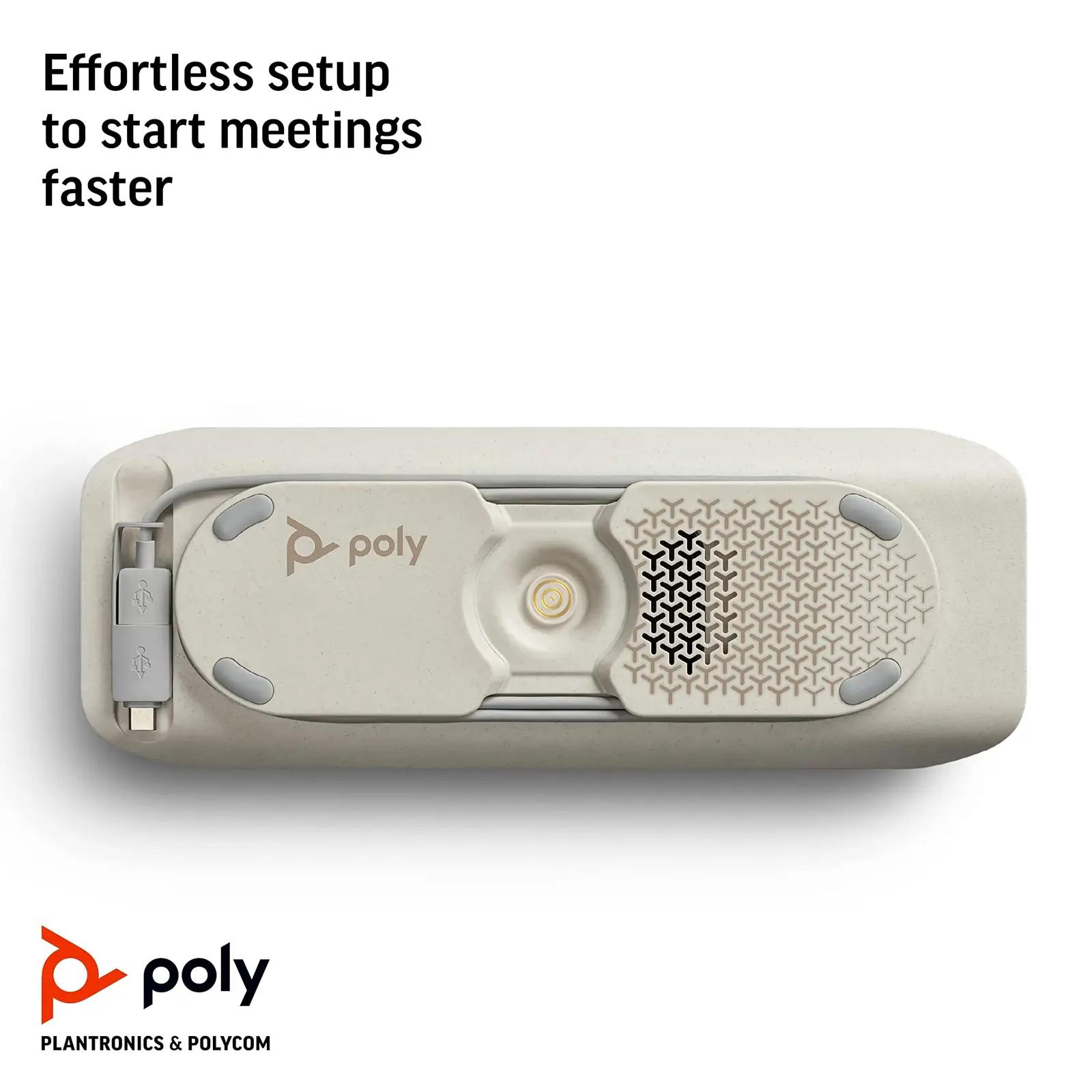 POLY nutikas kõlar-telefon for business, vastupidav ja kompaktne – pilt 6