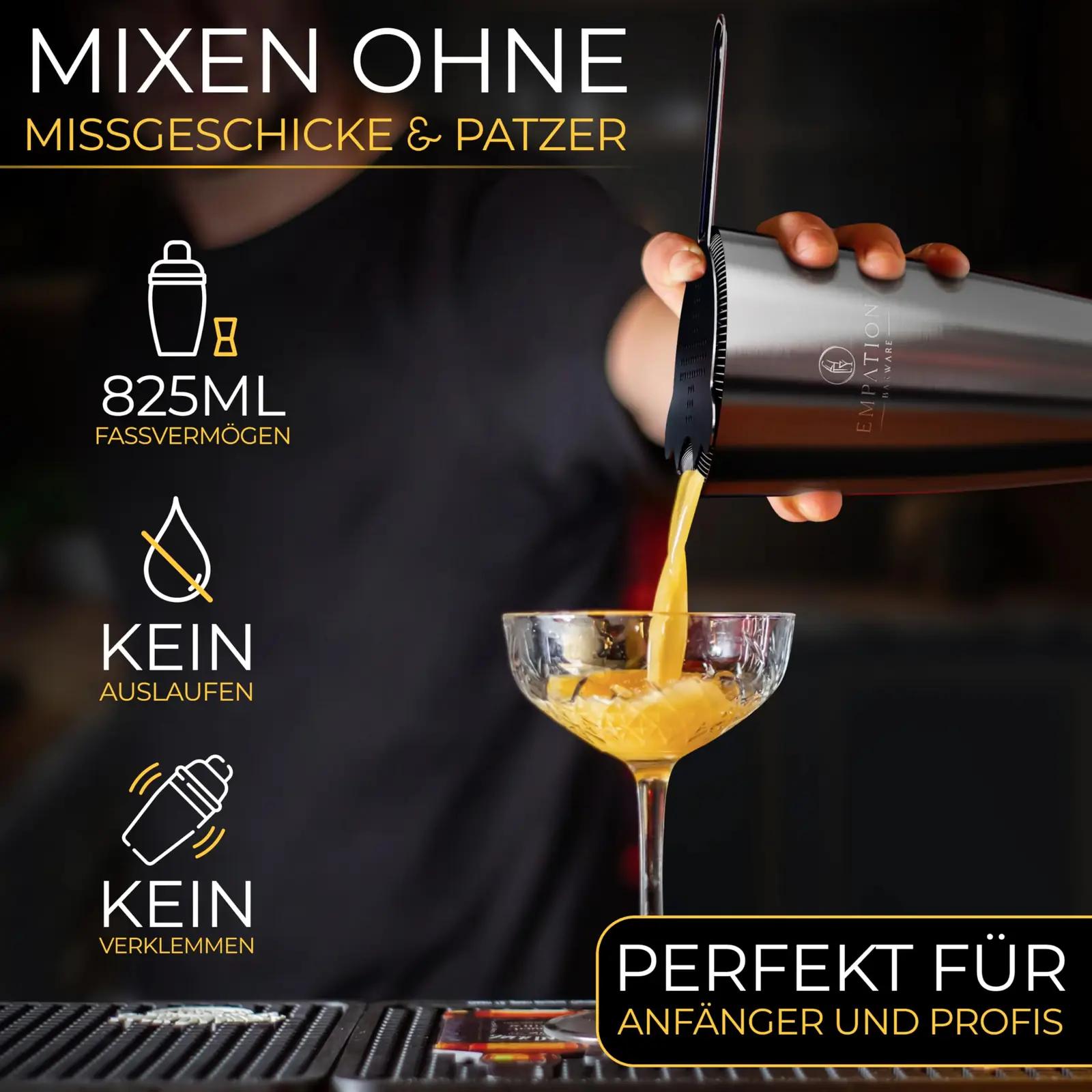 EMPATION roostevaba cocktail-set — stiilne kingiidee – pakend ja tarvikud
