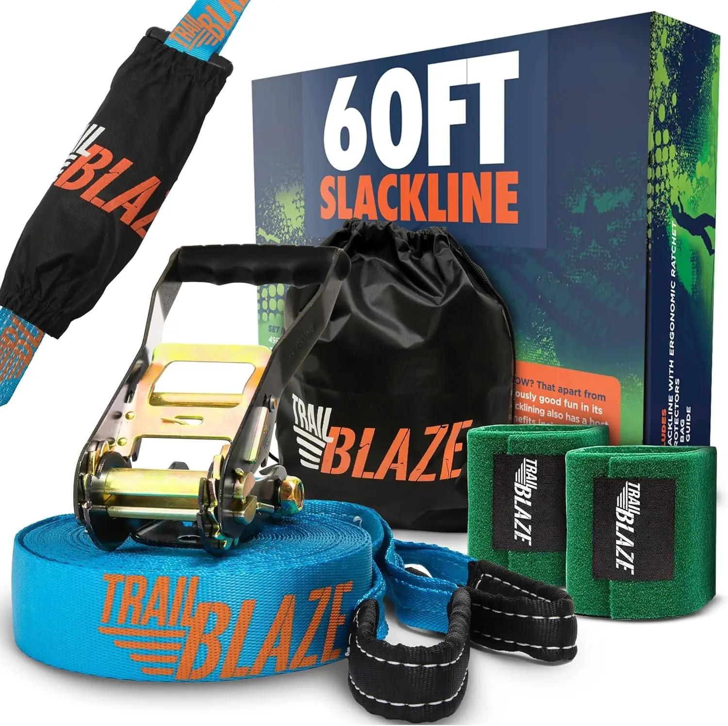 Trailblaze tugev polüester slackline komplekt — algajale