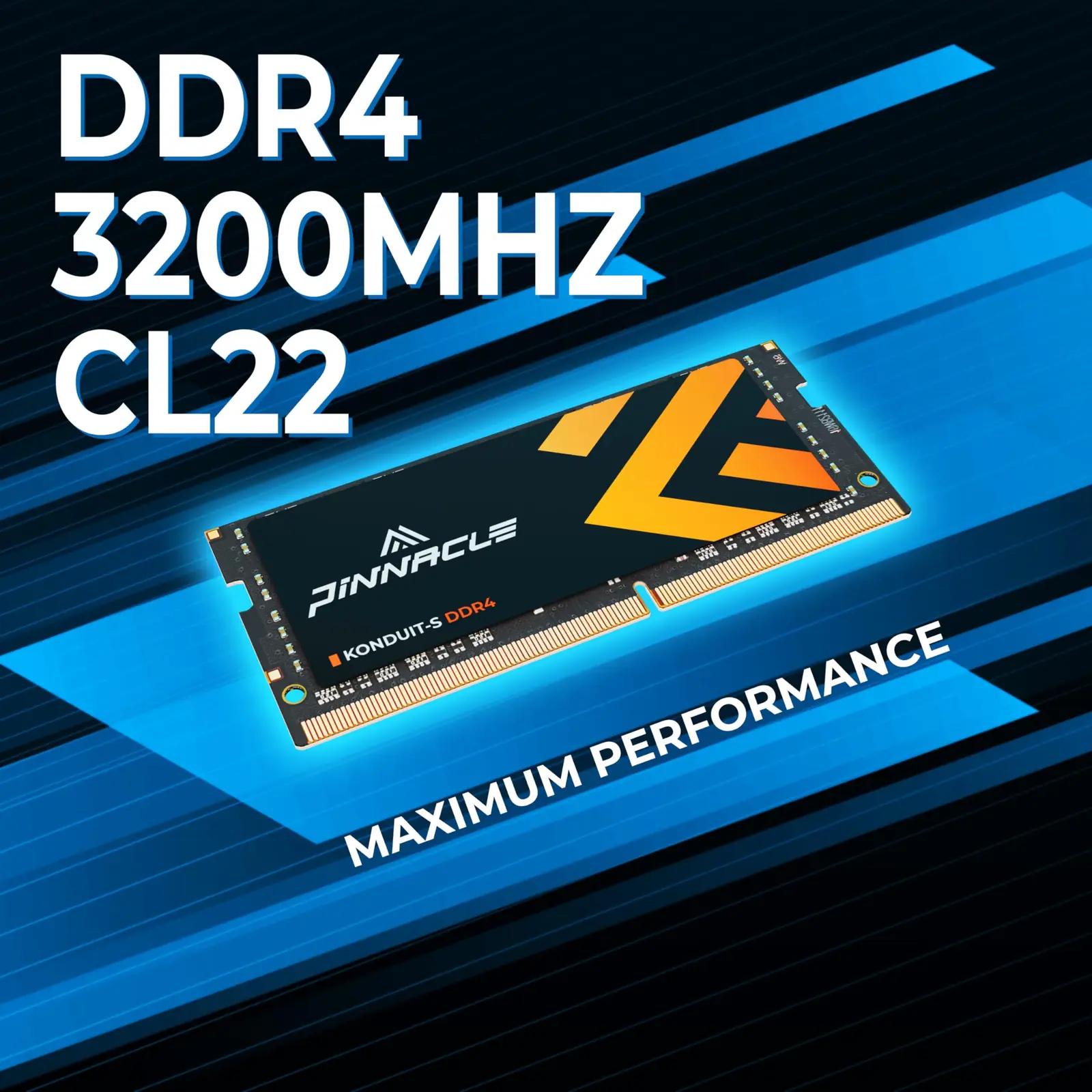 Timetec 8GB DDR4 3200 MHz — kiire ja väike sülearvuti RAM – lisavaade