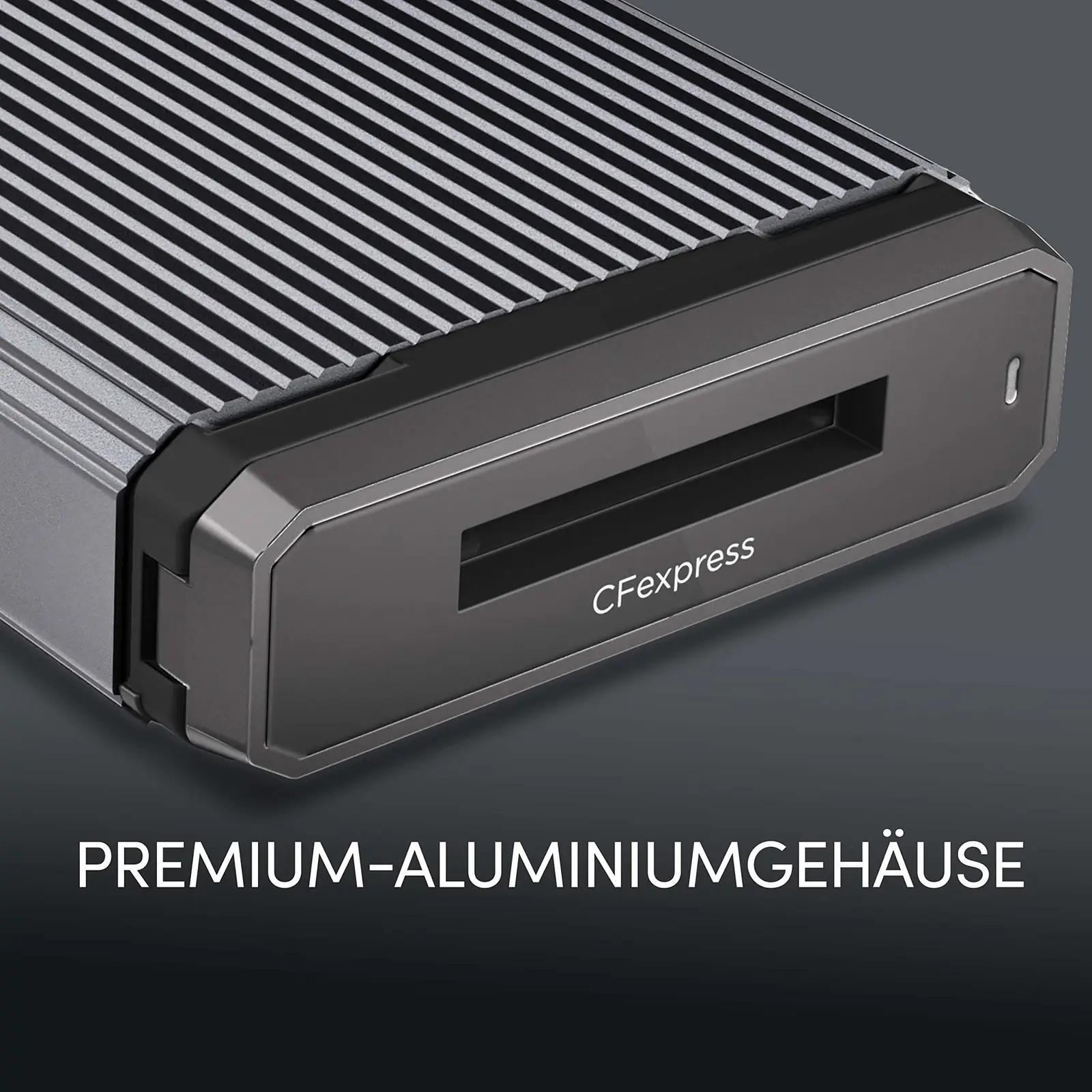SanDisk Professional kiire CFexpress-kaardilugeja — USB-C ühilduv – pakend ja tarvikud