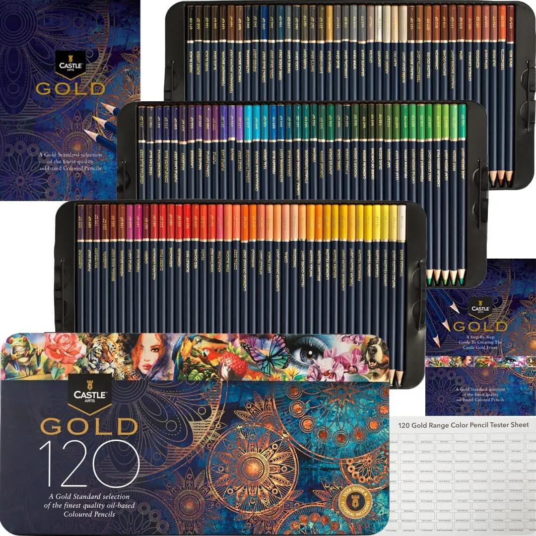 Castle Art Supplies CAS-120GCPT värvipliiatsid – toote esivaade