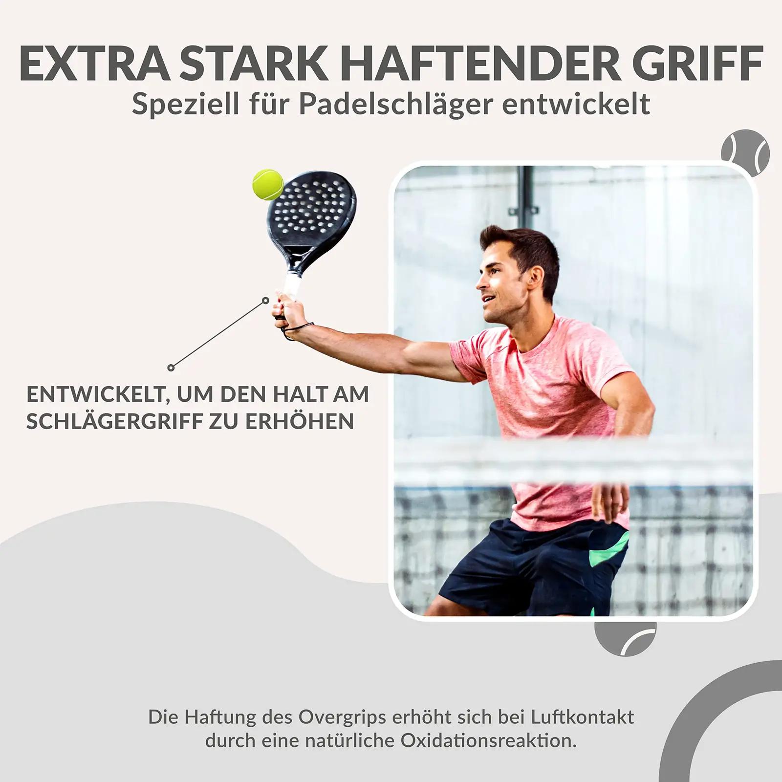 Palbea vastupidav overgrip padelile — tugev imavuse ja – pakend ja tarvikud