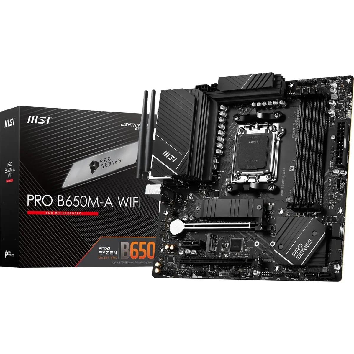 MSI B650M-A WIFI emaplaadid – toote esivaade