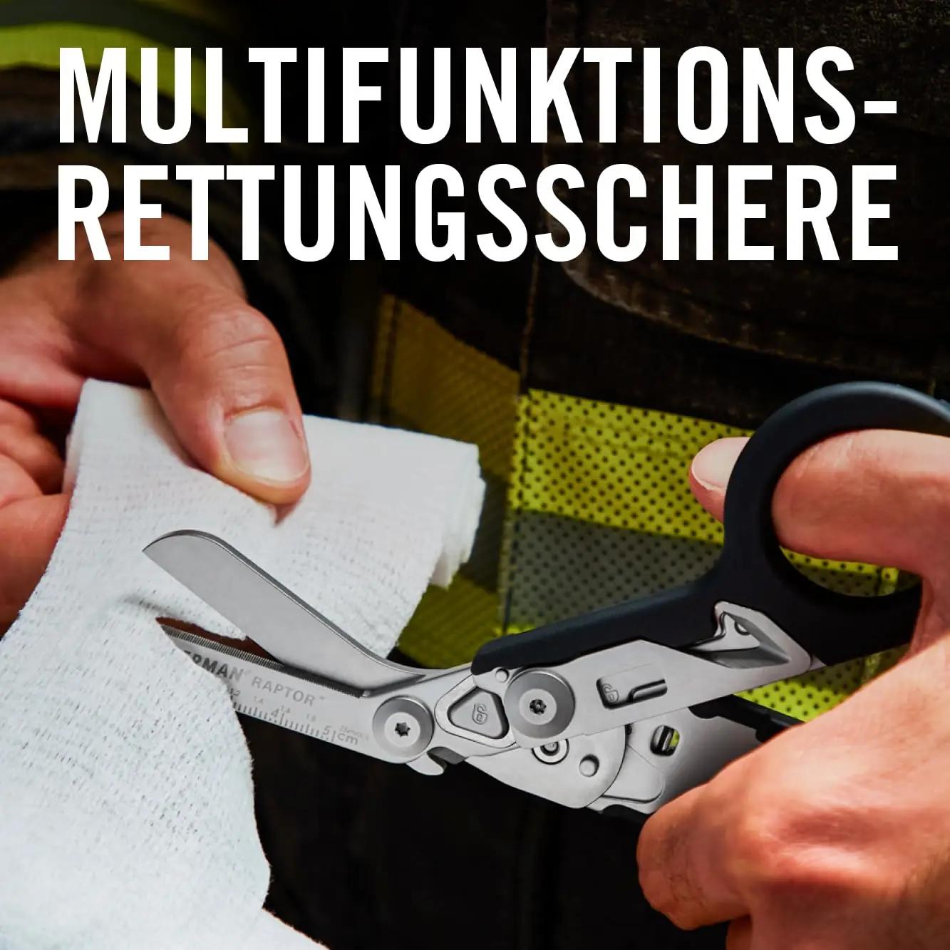LEATHERMAN mitmekülgne päästetehnika käärid – vastupidav kingitus – kasutusnäide