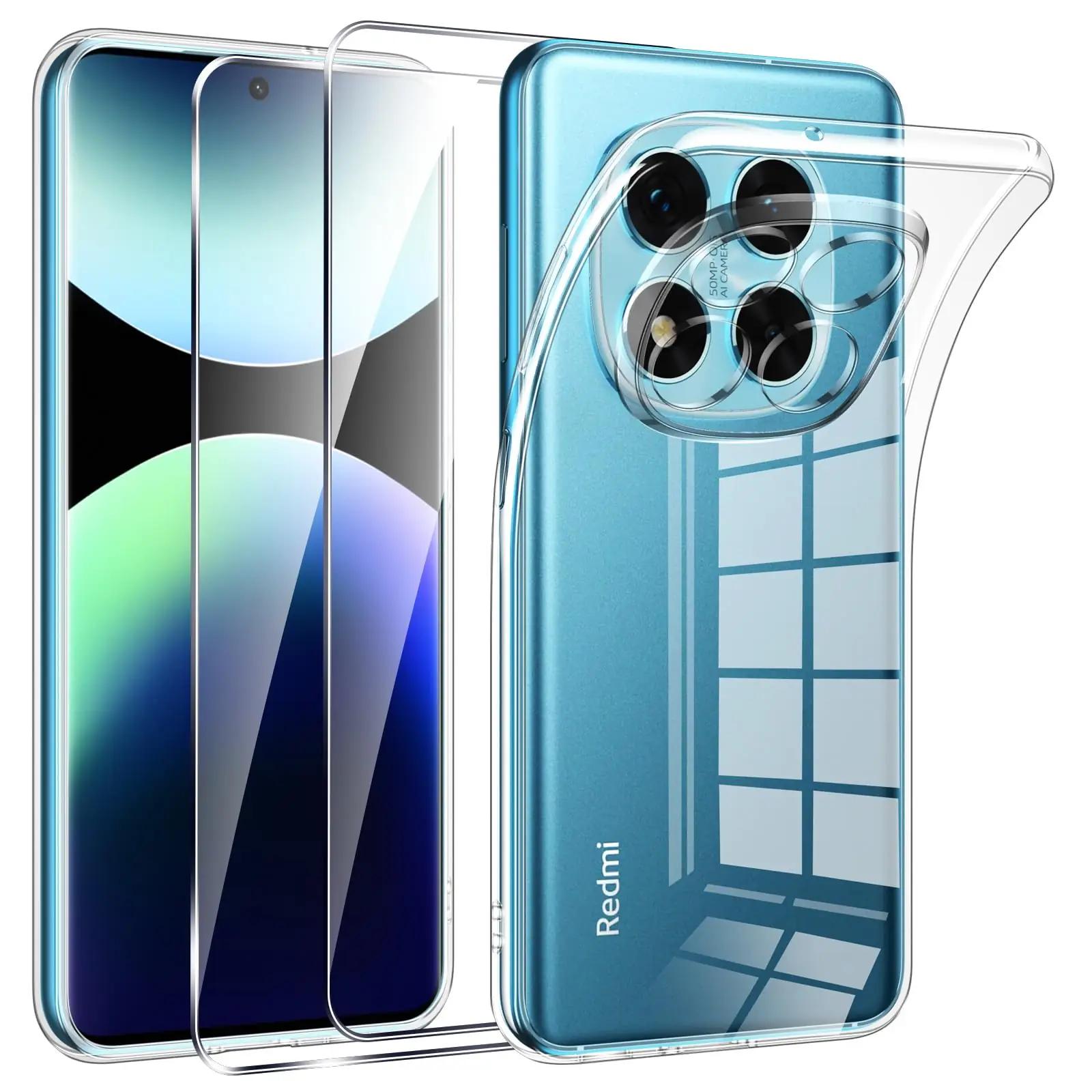 Phoona õhuke kaitsekate Redmi Note 14 Pro 4G — kerge TPU