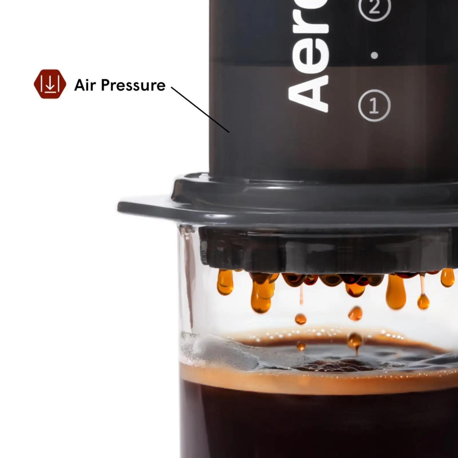 AeroPress kaasaskantav kohvimasin — kiire barista-tulemus – kasutusnäide