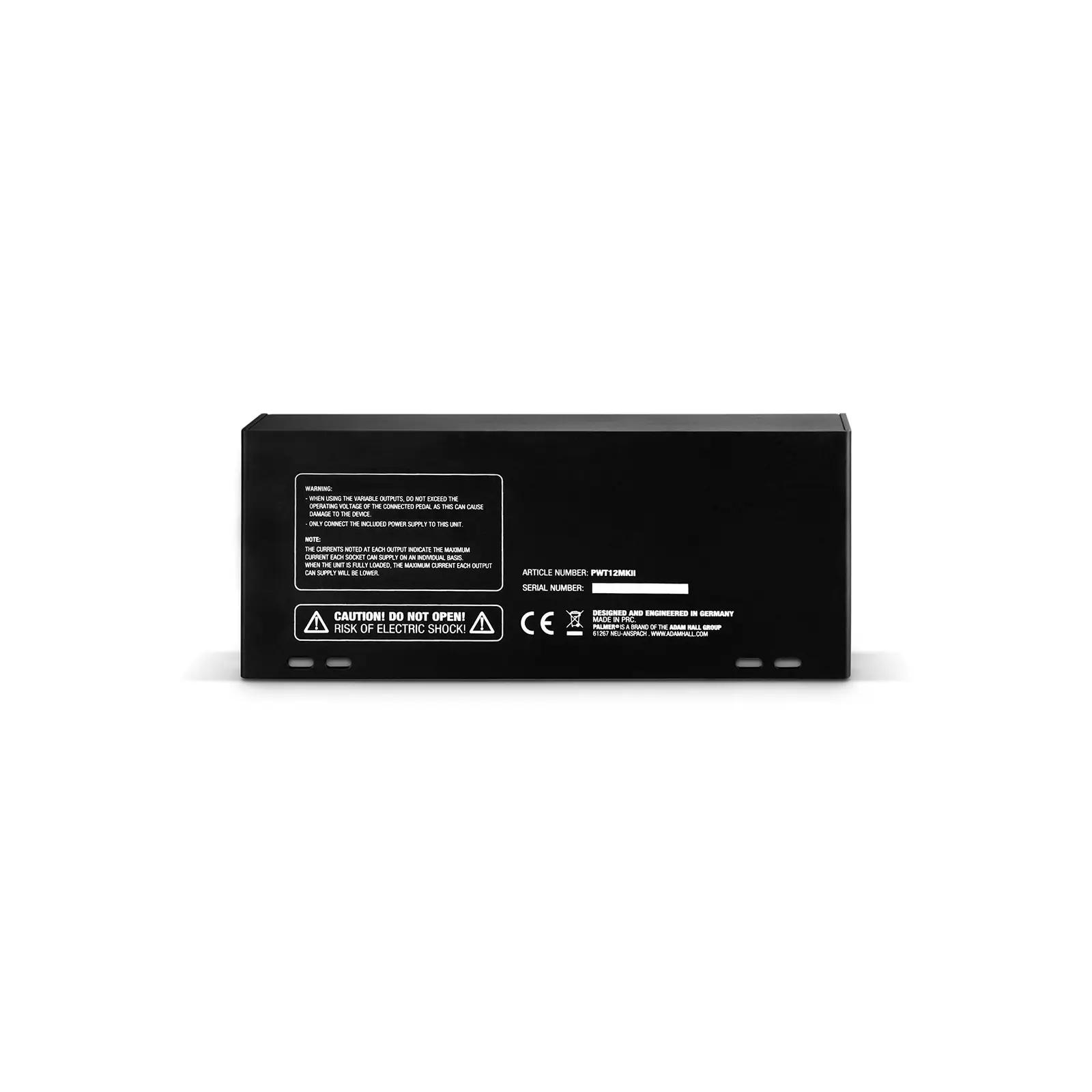 Palmer universaalne pedalboard-toiteplokk – toiteplokid – lisavaade