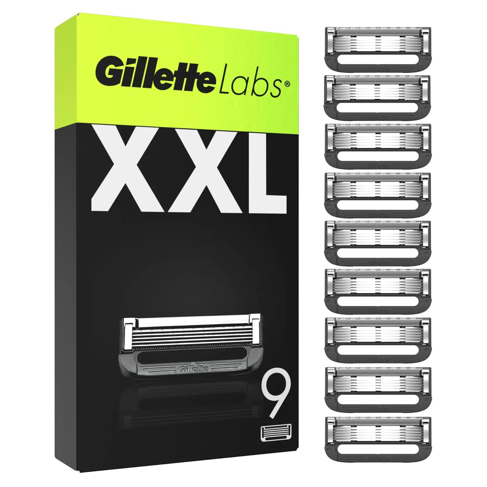 Gillette täisterasest vahetaterad — mugav ja täpne raseerimine