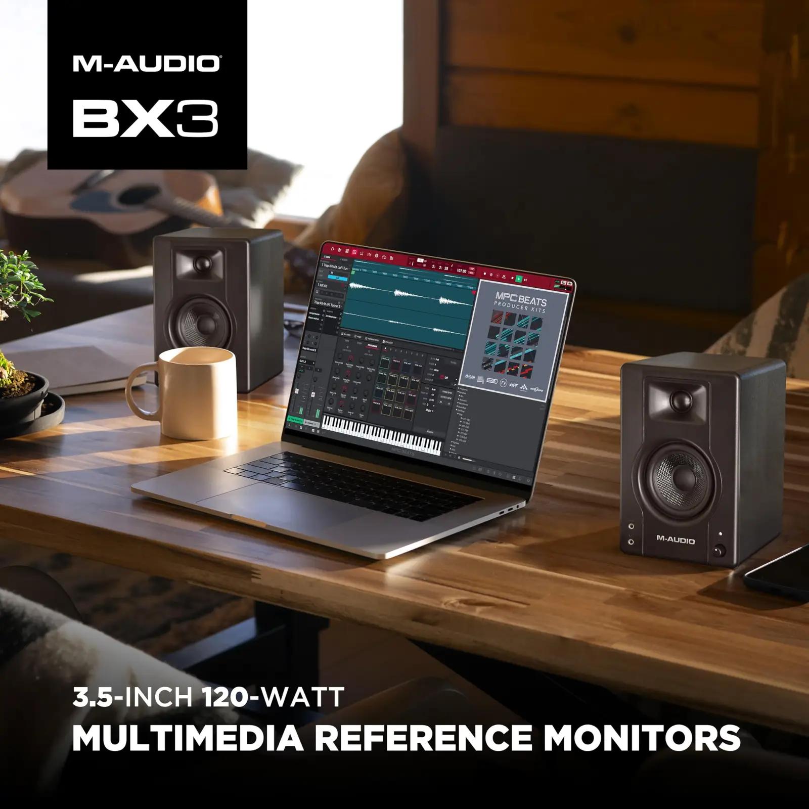 M-AUDIO BX3 kevlar-kõlarid stuudioks ja mängimiseks – pilt 7