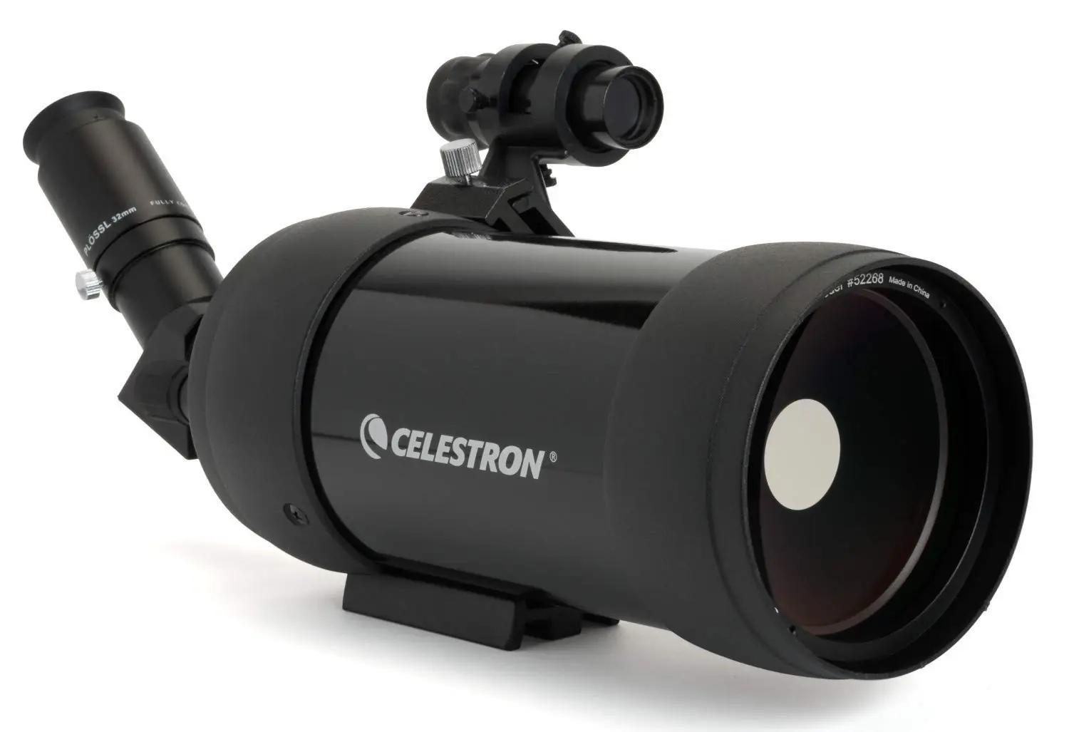 Celestron C90 Maksutov‑Cassegrain spotting‑kikare kvaliteet – detailne vaade