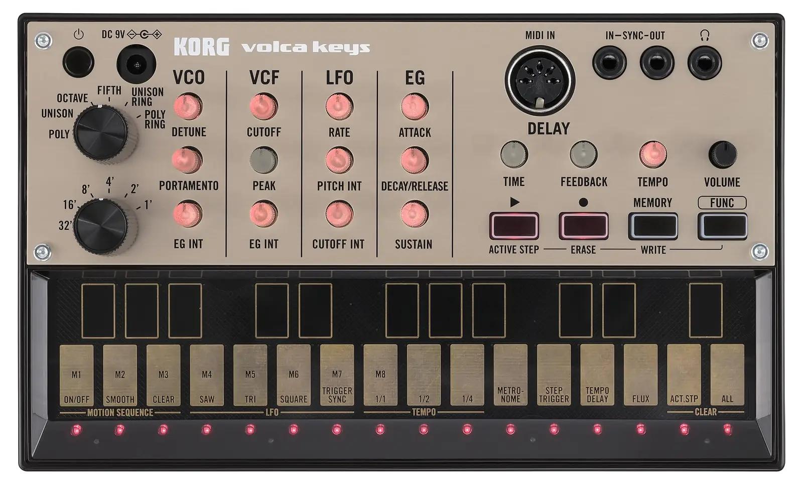 KORG VOLCAKEYS lauasüntesaatorid – toote esivaade