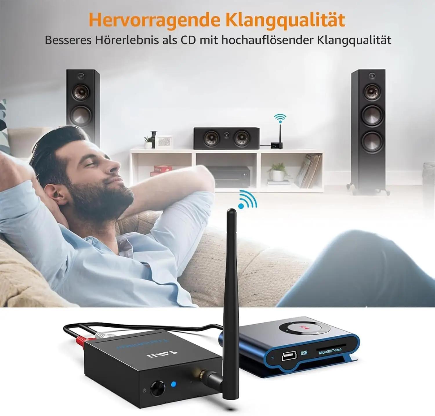 1Mii traadita heliadapter RT5066 — pikk ulatus ja madal latentsus – kasutusnäide