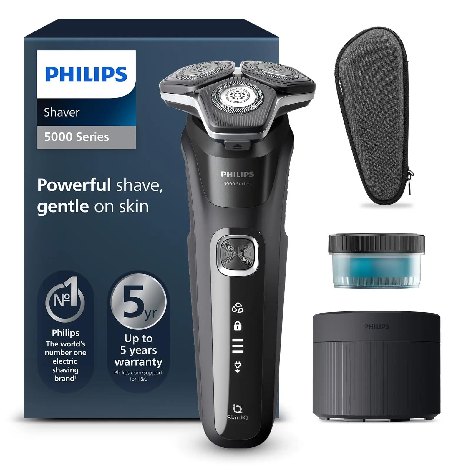Philips habemenuga Series 5000 – märg/kuiv lõige ja trimmer