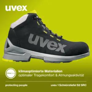 Uvex 8545841 töö- ja turvajalanõud – detailne lähivaade