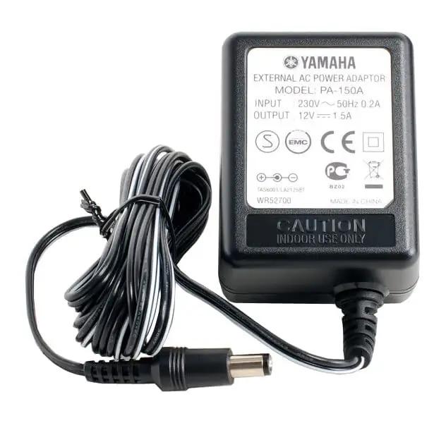 Yamaha laadija PA-150B — vastupidav plastikust varuosa klaverile – detailne vaade