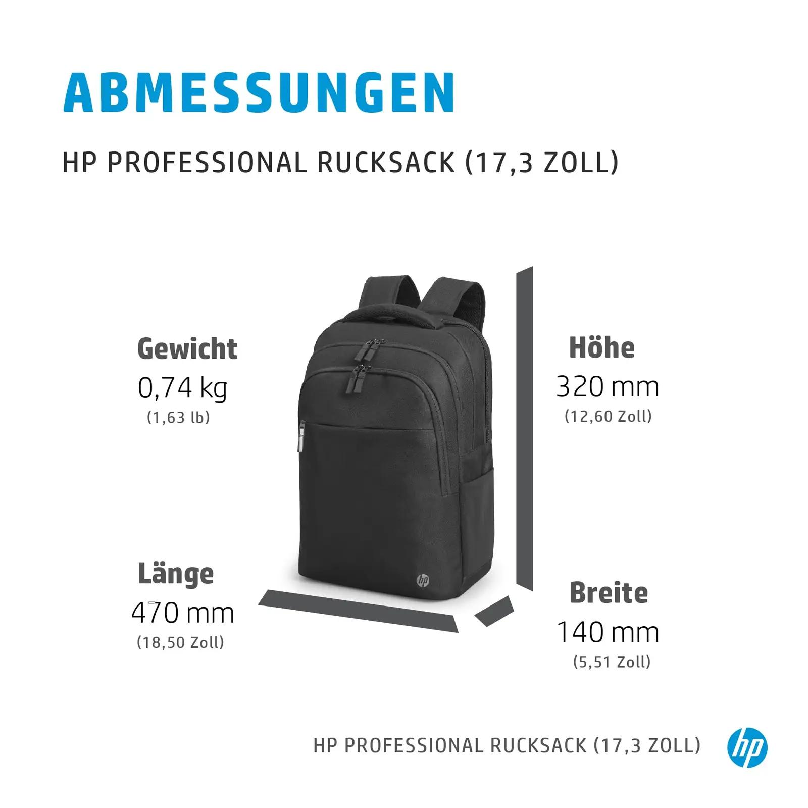 HP veekindel 17,3″ sülearvuti seljakott – igapäevase kaitsega – pilt 7