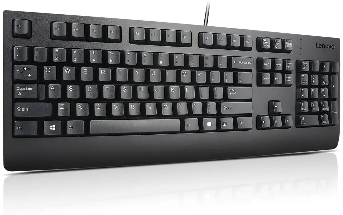 Lenovo stiilne USB-klaviatuur – arvutid ja tarvikud