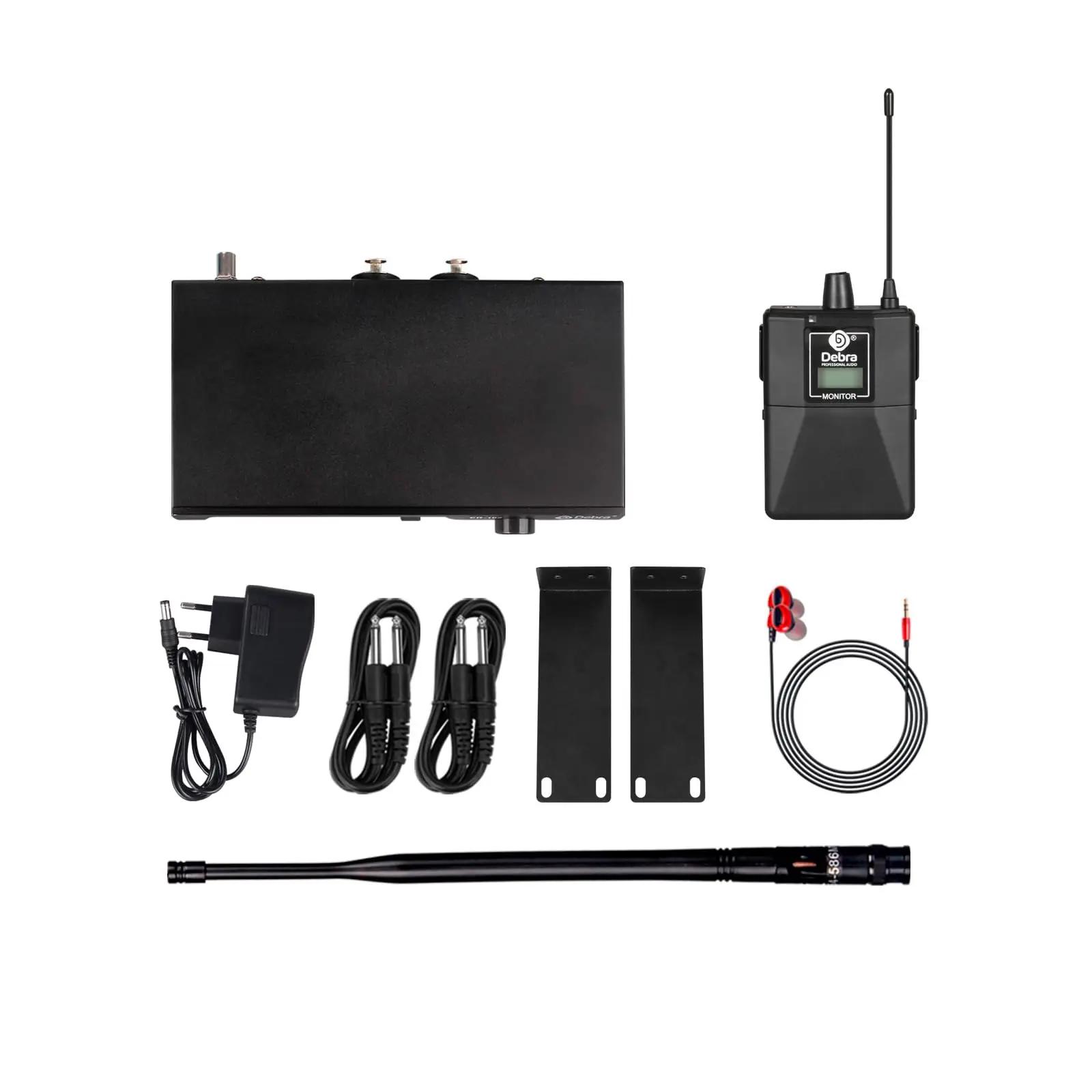 D Debra traadita in-ear monitor süsteem professionaalsele – pilt 9