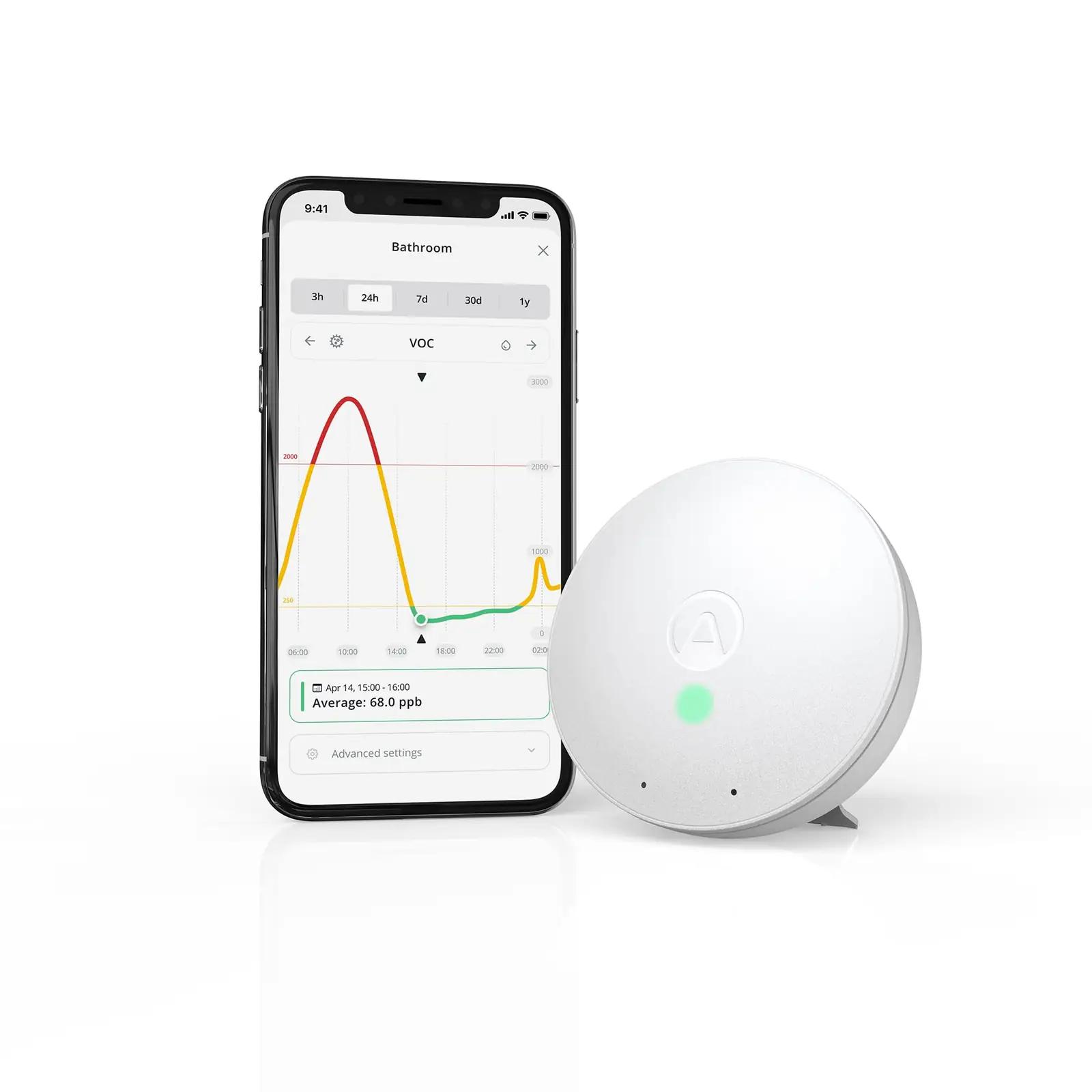 Airthings õhukvaliteedi ripats charm – Wave Mini 292