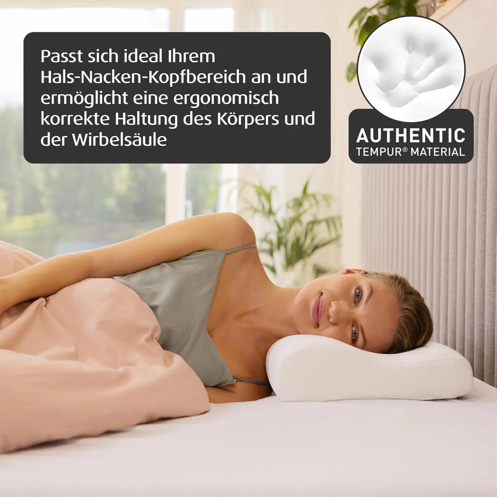 TEMPUR ergonoomiline mäluvahust padi — toetav uni S – lisavaade