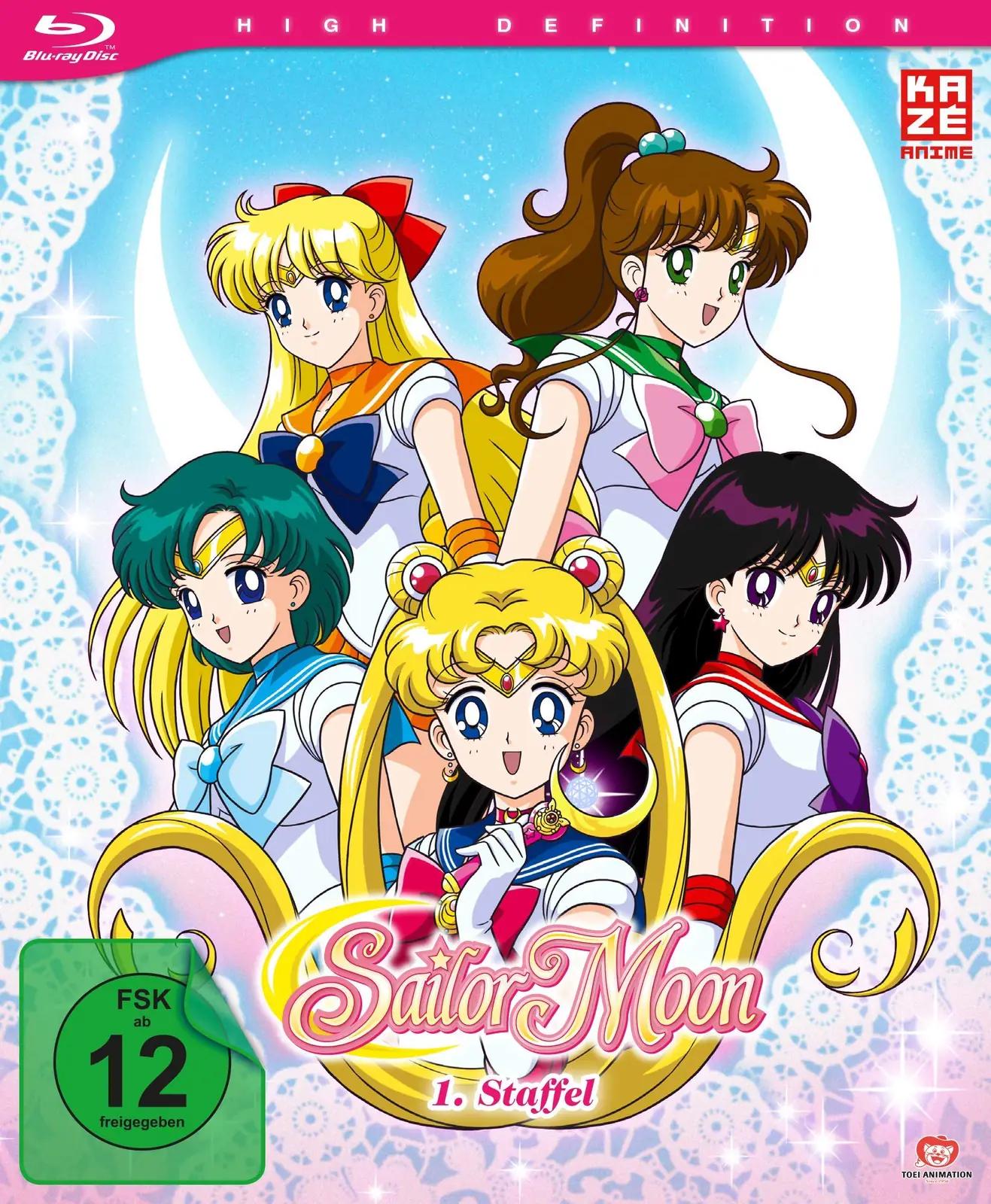 Crunchyroll Sailor Moon Blu-ray komplekt – klassikaline kogumik – detailne vaade