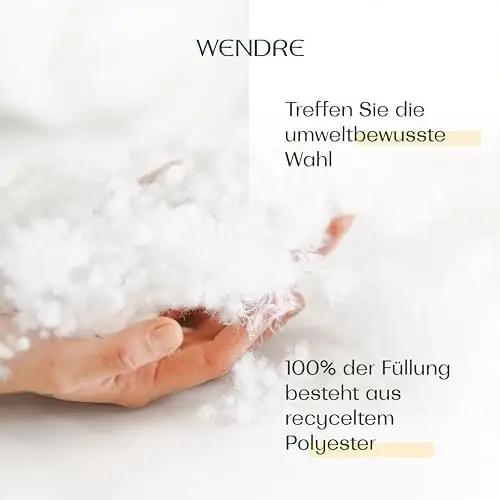 WENDRE kerge mikrofibra suvine tekk 155×220 cm — hingav ja – pilt 6