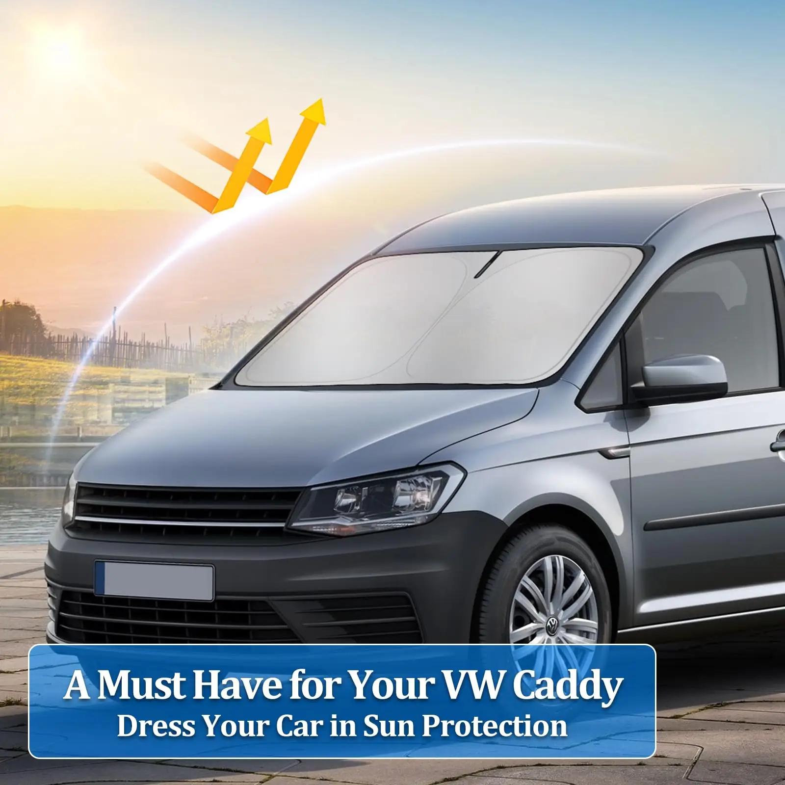 ZATOOTO päikesekaitse VW Caddy 2003–2020 — paks polüester – lisavaade